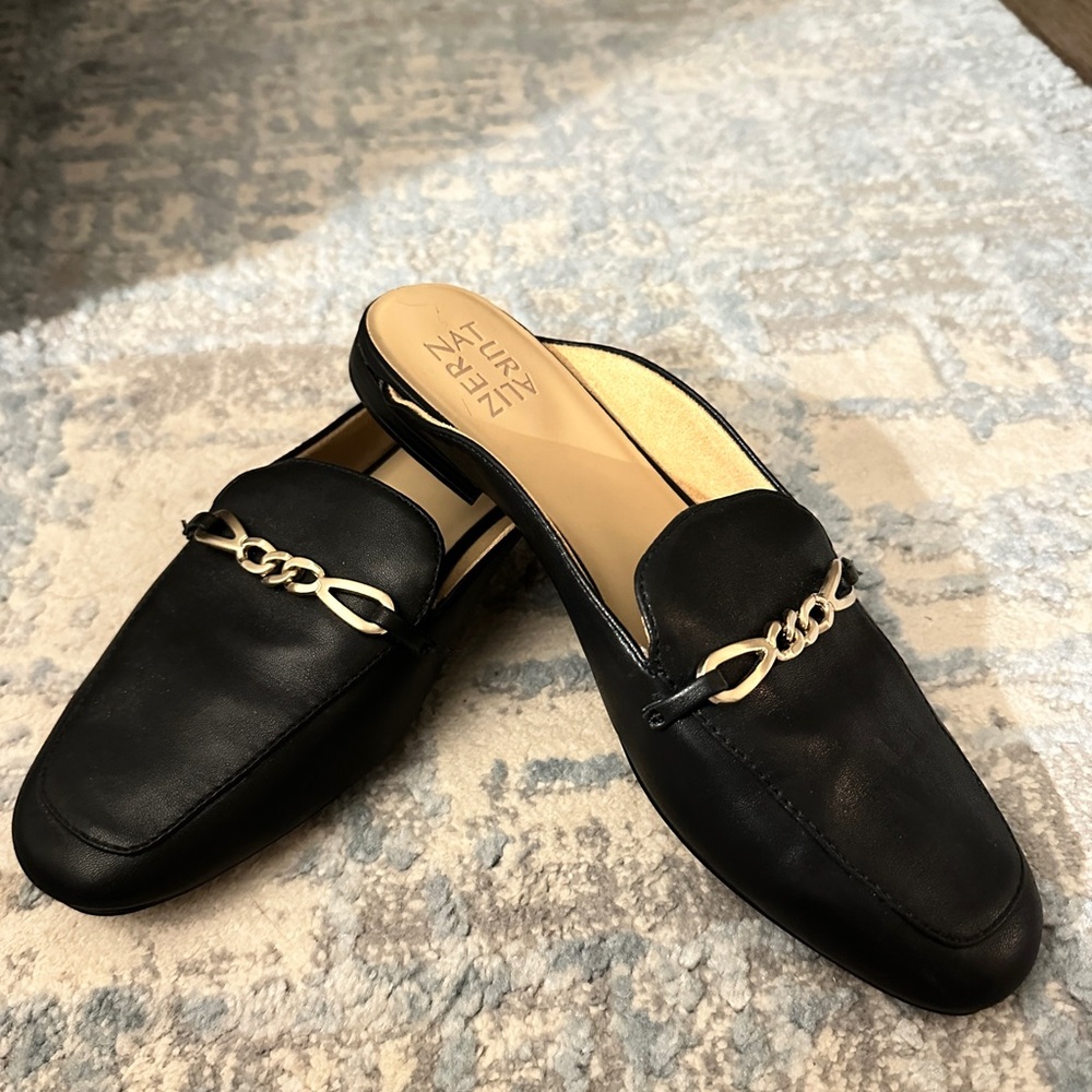 Black Locket Mules